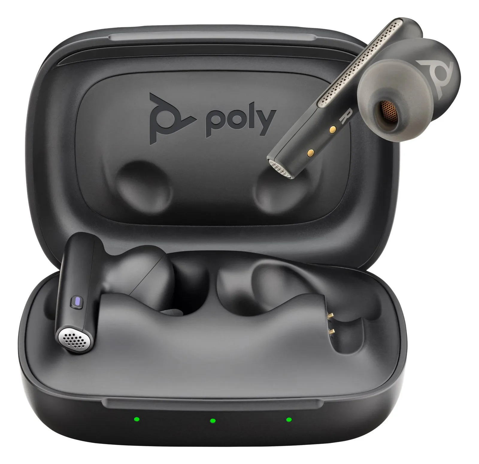 Poly Voyager Free 60 UC M - True Wireless-Kopfhörer mit Mikrofon, Ansicht 3