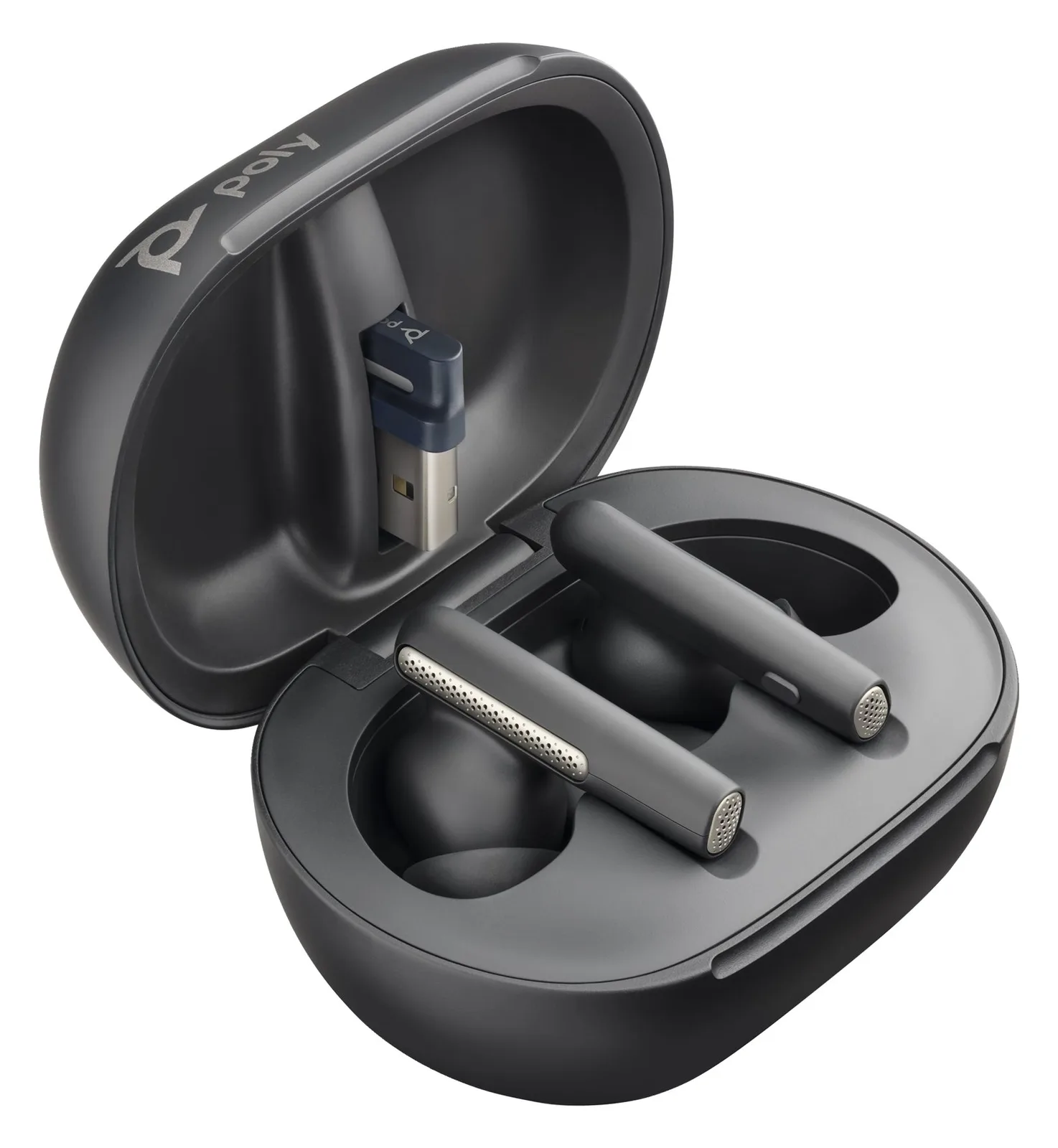 Poly Voyager Free 60+ UC M - True Wireless-Kopfhörer mit Mikrofon, Ansicht 4