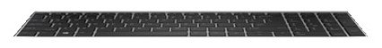 HP Ersatztastatur Notebook - mit Zeigestock, ClickPad - TL: Belgisch, AZERTY