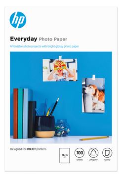 HP Everyday Photo Paper - Glänzend - 8 mil - 100 x 150 mm von LumaTech