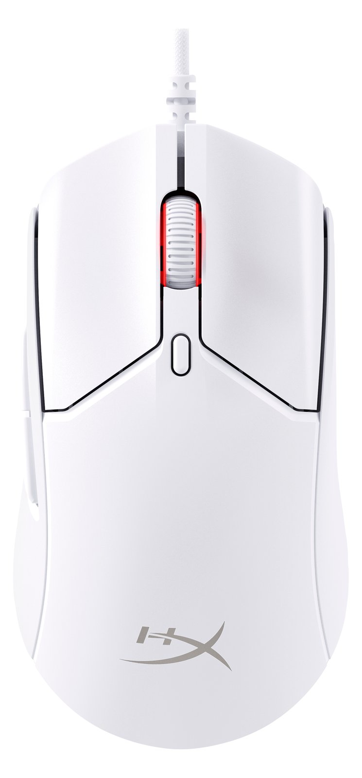 HP HyperX Pulsefire Haste 2 - Maus - optisch - 6 Tasten - Weiß