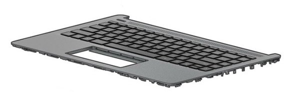HP L88206-271 - Tastatur - 35,6 cm (14) - Tastatur mit Hintergrundbeleuchtung - HP - 14/14s - TL: Rumänisch, QWERTY