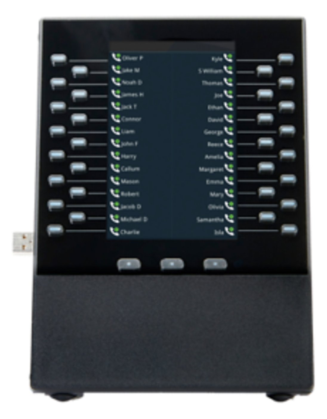 HP Poly VVX EM50 - Erweiterungsmodul für VoIP-Telefon