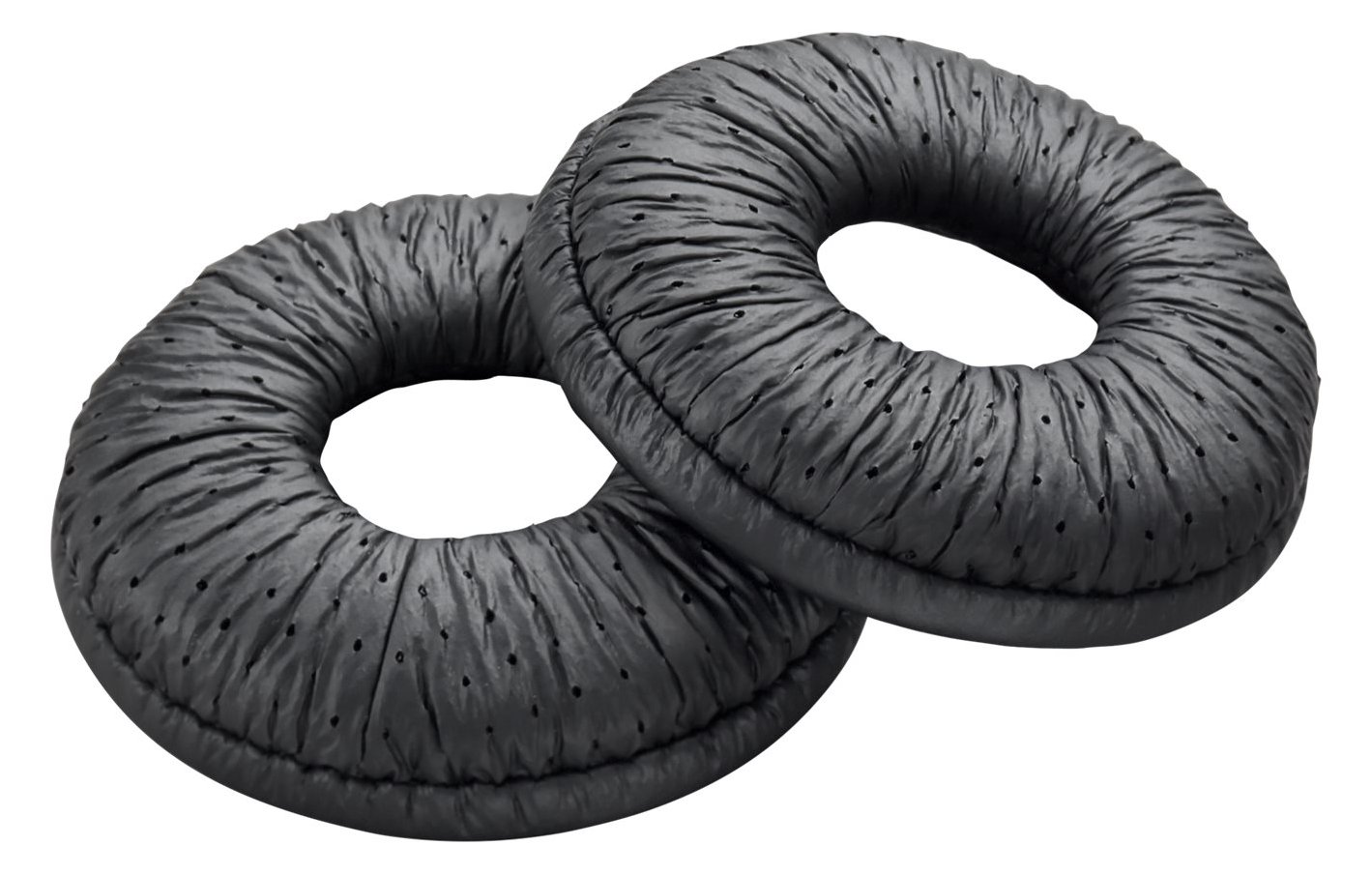 Poly HP Poly - Ohrpolster für drahtloses Headset - Kunstleder - Schwarz (Packung mit 2)