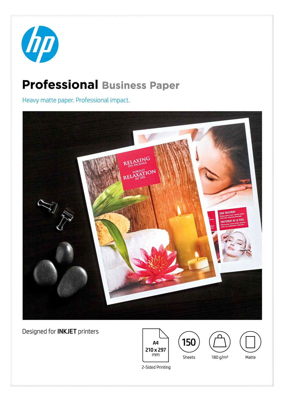 HP Professional - Matt - A4 (210 x 297 mm) - 180 g/m²
