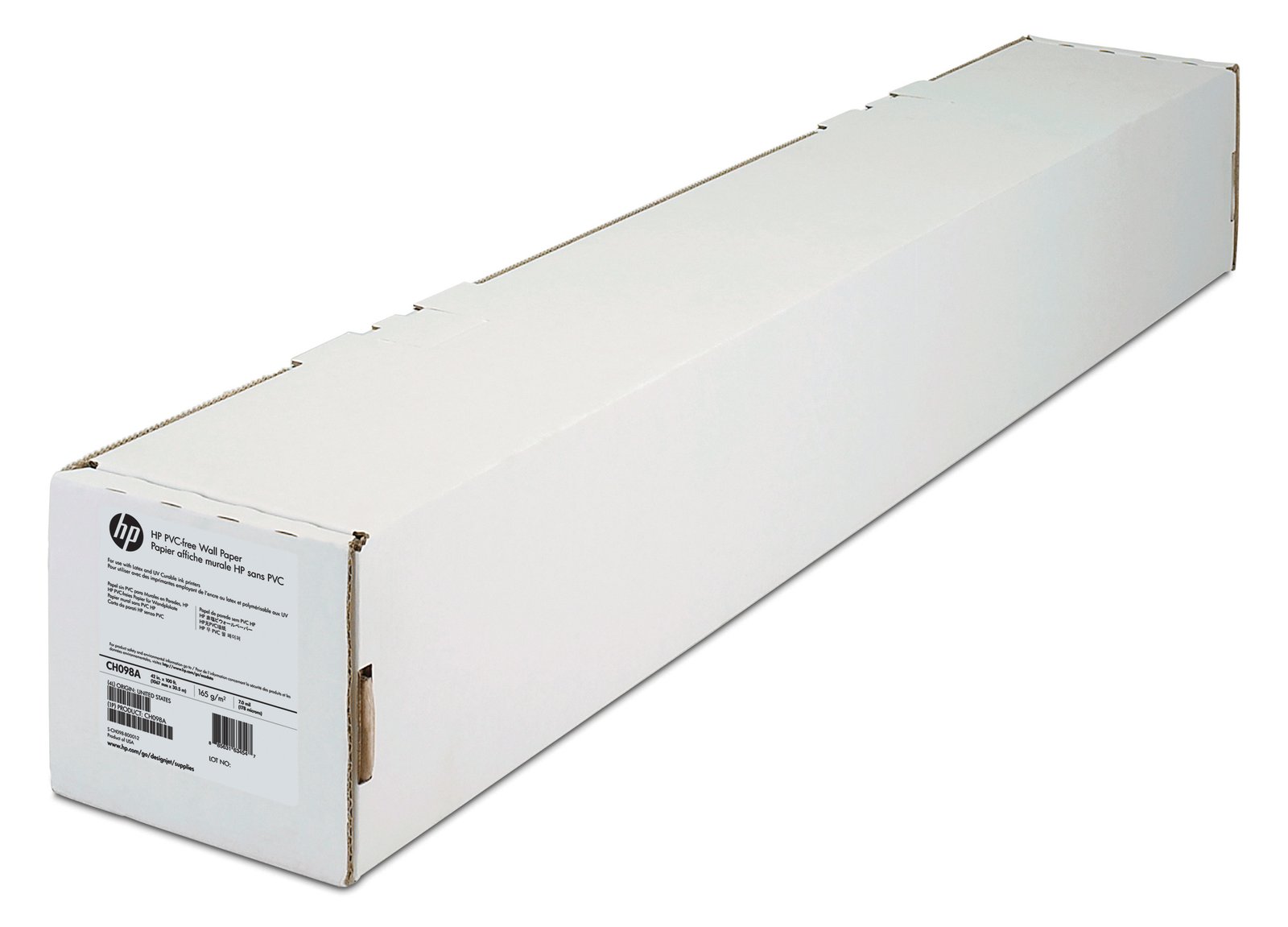 HP PVC free - 178 Mikron - Rolle (106,7 cm x 30,5 m)
