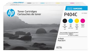 HP Samsung CLT-P404C - 4er-Pack - Schwarz, Gelb, Cyan, Magenta - Original - Tonerpatrone (SU365A) von LumaTech