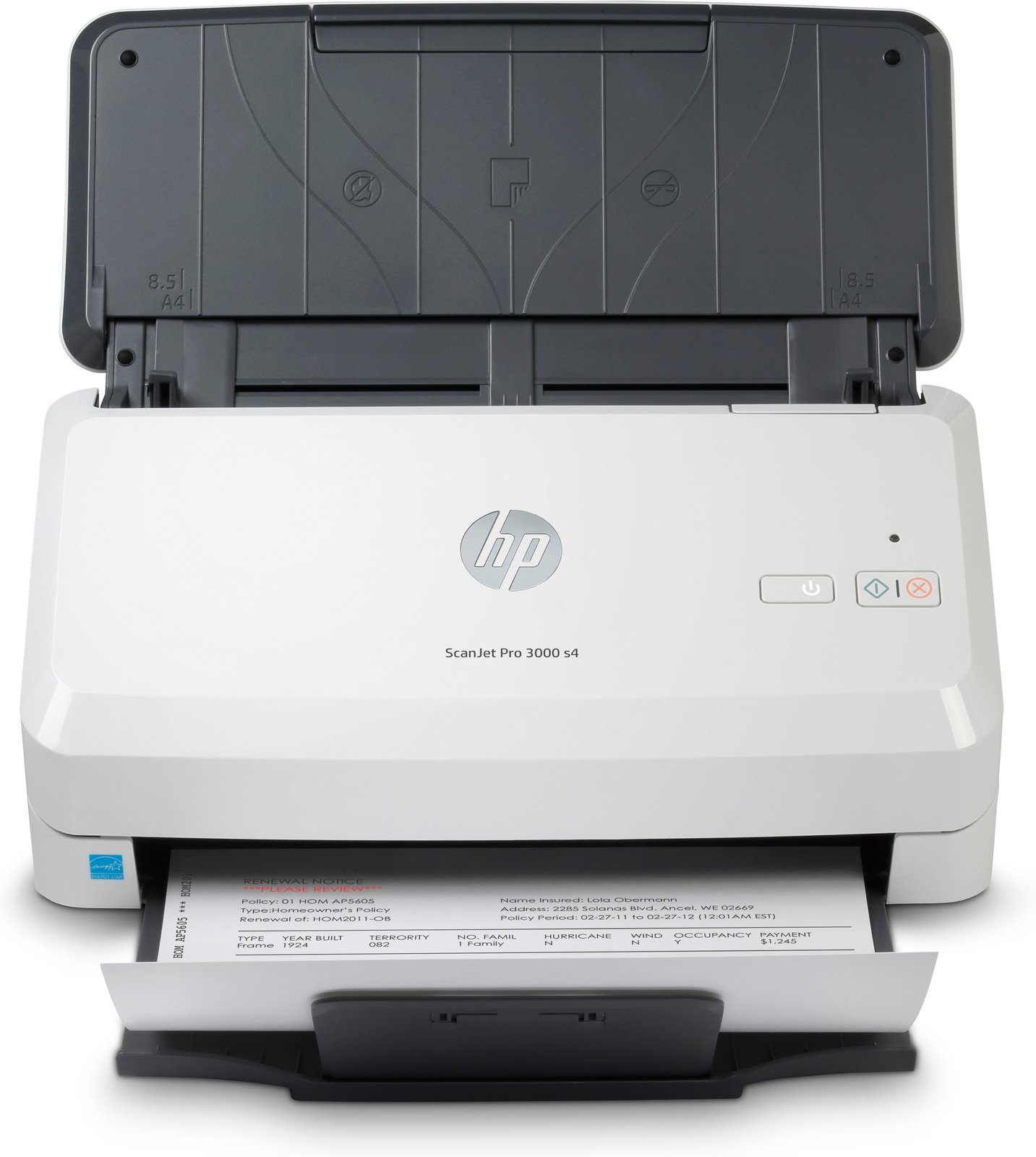 HP Scanjet Pro 3000 s4 Sheet-feed - Dokumentenscanner - CMOS / CIS - Duplex - 216 x 3100 mm - 600 dpi x 600 dpi