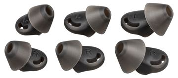 Poly HP Poly - Ohrstöpsel für Bluetooth-Headset - medium - Schwarz (Packung mit 2) für Poly Voyager 6200 von LumaTech