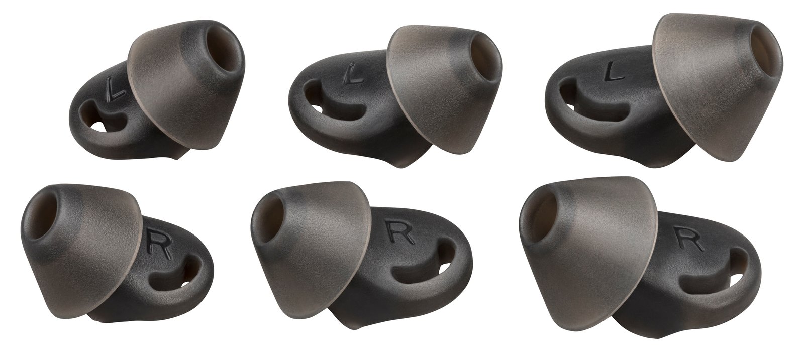 Poly HP Poly - Ohrstöpsel für Bluetooth-Headset - medium - Schwarz (Packung mit 2) für Poly Voyager 6200