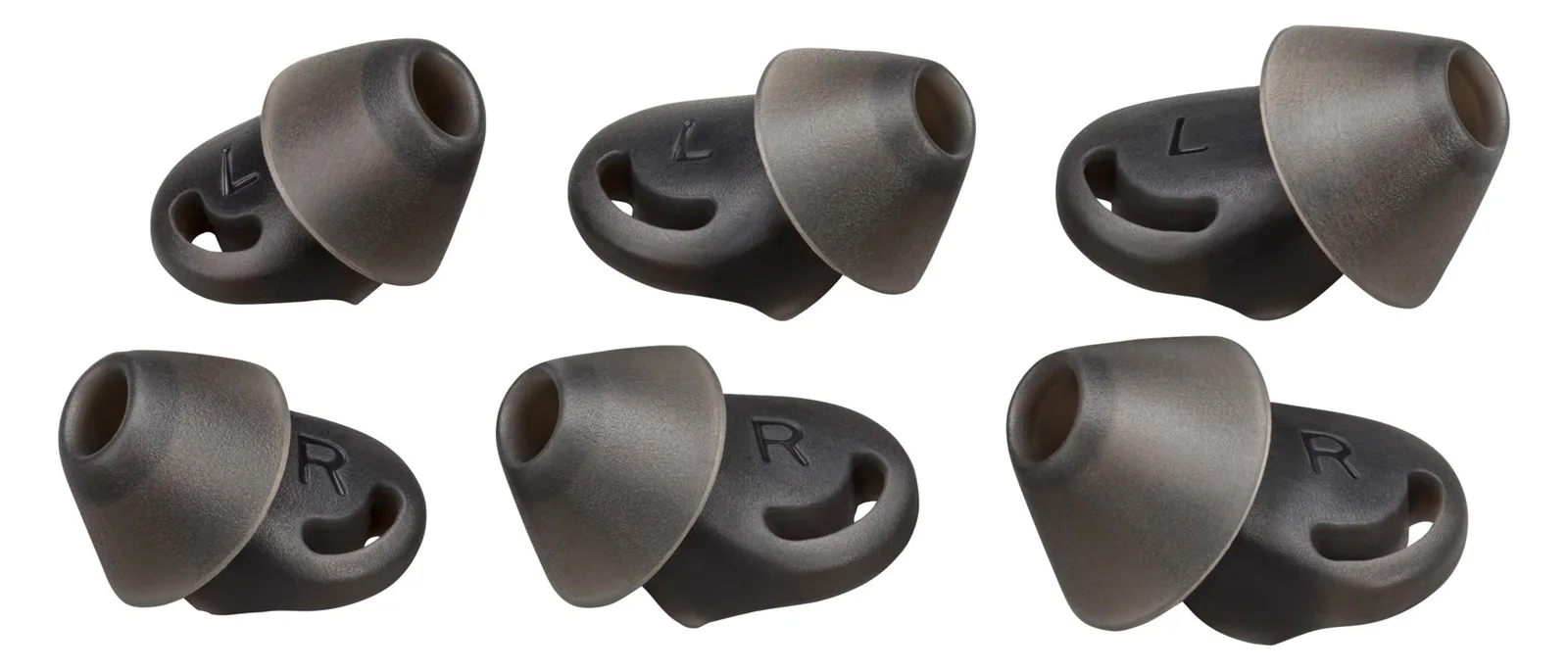 Poly HP Poly - Ohrstöpsel für Bluetooth-Headset - medium - Schwarz (Packung mit 2) für Poly Voyager 6200, Ansicht 2