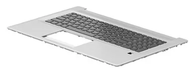 HP TOP COVER NSV w KB SGY GR - Tastatur - TL: Deutsch, QWERTZ, Ansicht 2