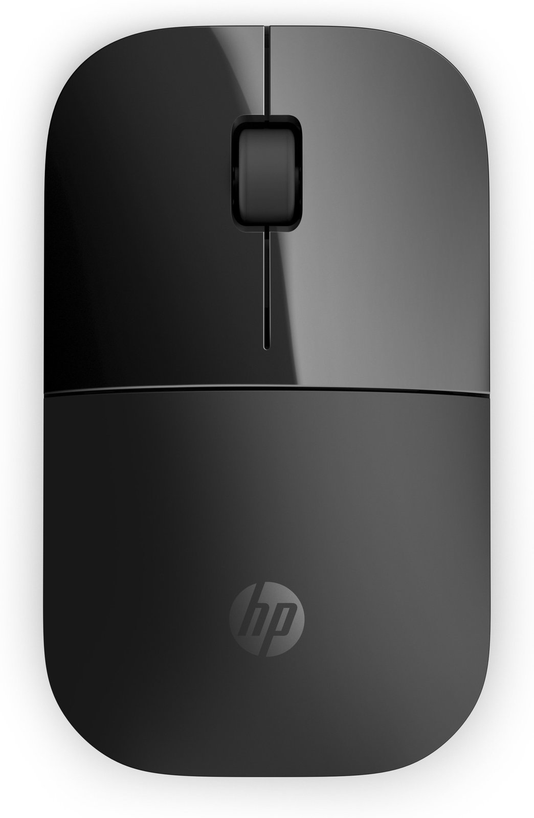 HP Z3700 - Maus - kabellos - 2.4 GHz - kabelloser Empfänger (USB) - Schwarz