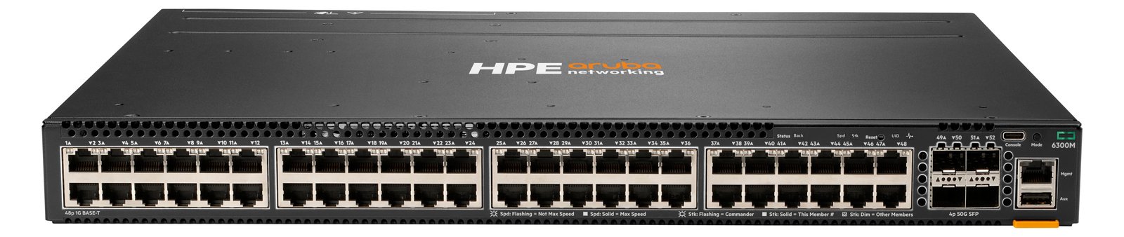 HPE Aruba 6300M - Switch - L3 - managed - 48 x 10/100/1000 (1 PoE+)