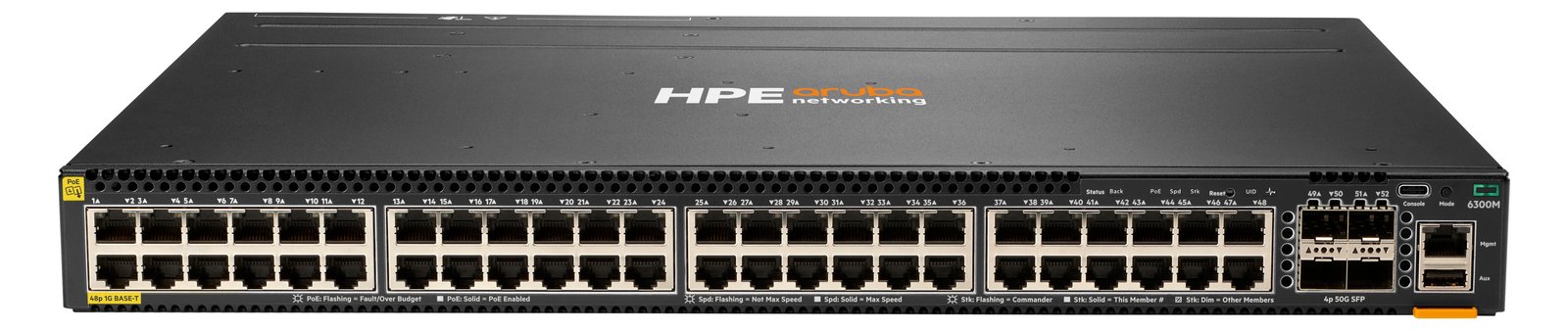 HPE Aruba 6300M - Switch - L3 - managed - 48 x 10/100/1000 (PoE+)