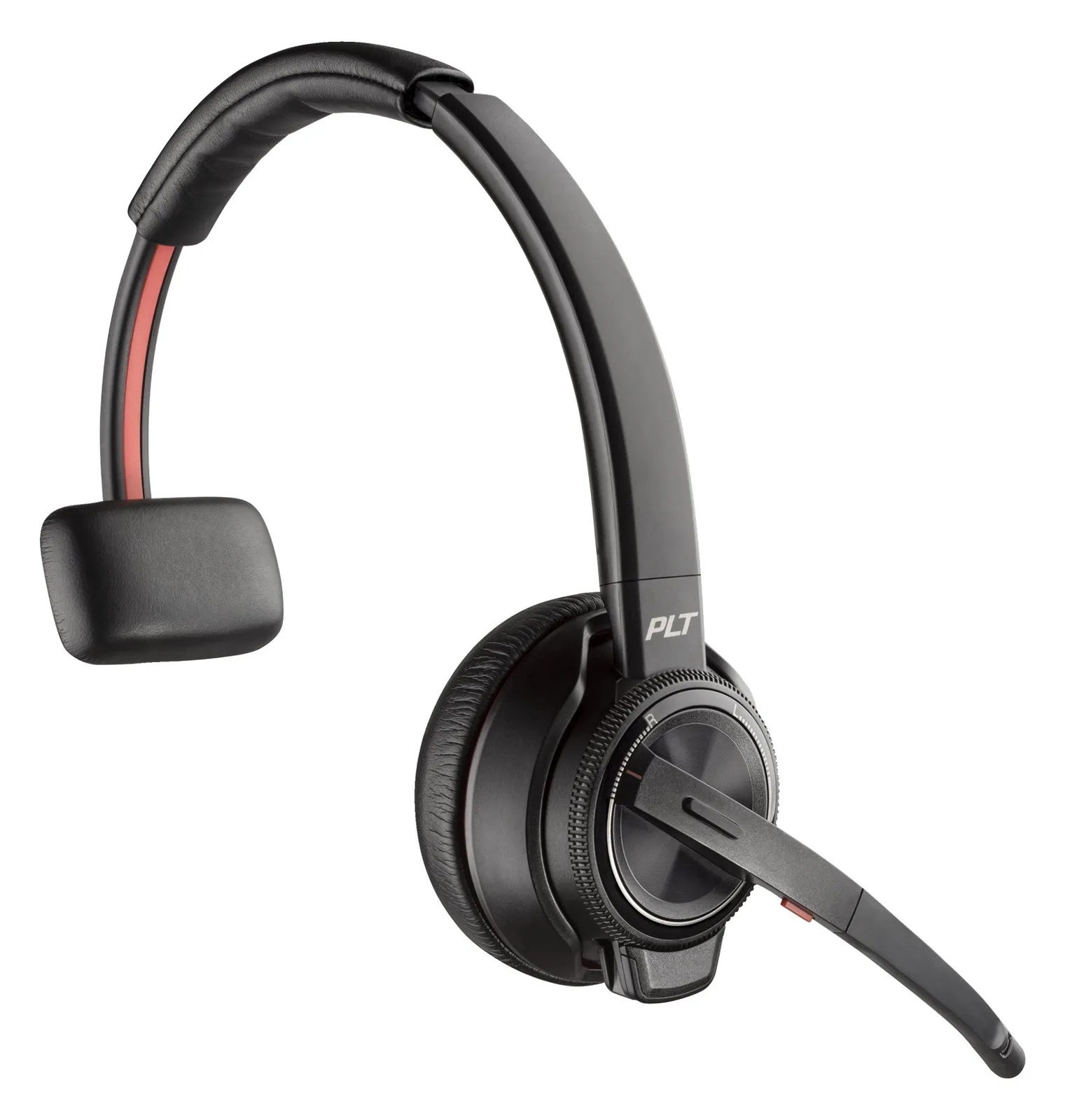 Poly HP Poly Savi 8210-M - Savi 8200 series - Headset On-Ear DECT / Bluetooth kabellos Schwarz, Ansicht 2