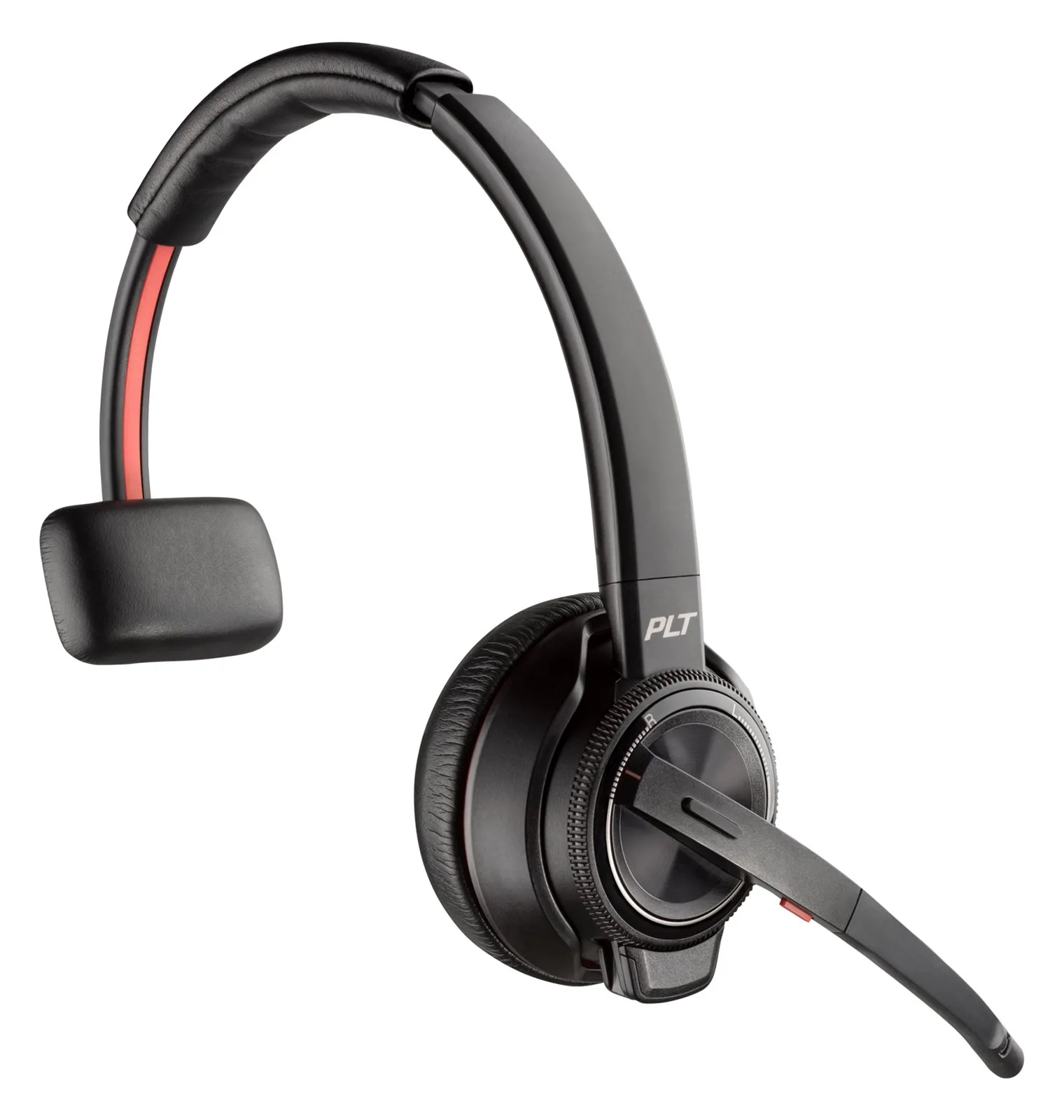 Poly HP Poly Savi 8210-M - Savi 8200 series - Headset On-Ear DECT / Bluetooth kabellos Schwarz, Ansicht 3