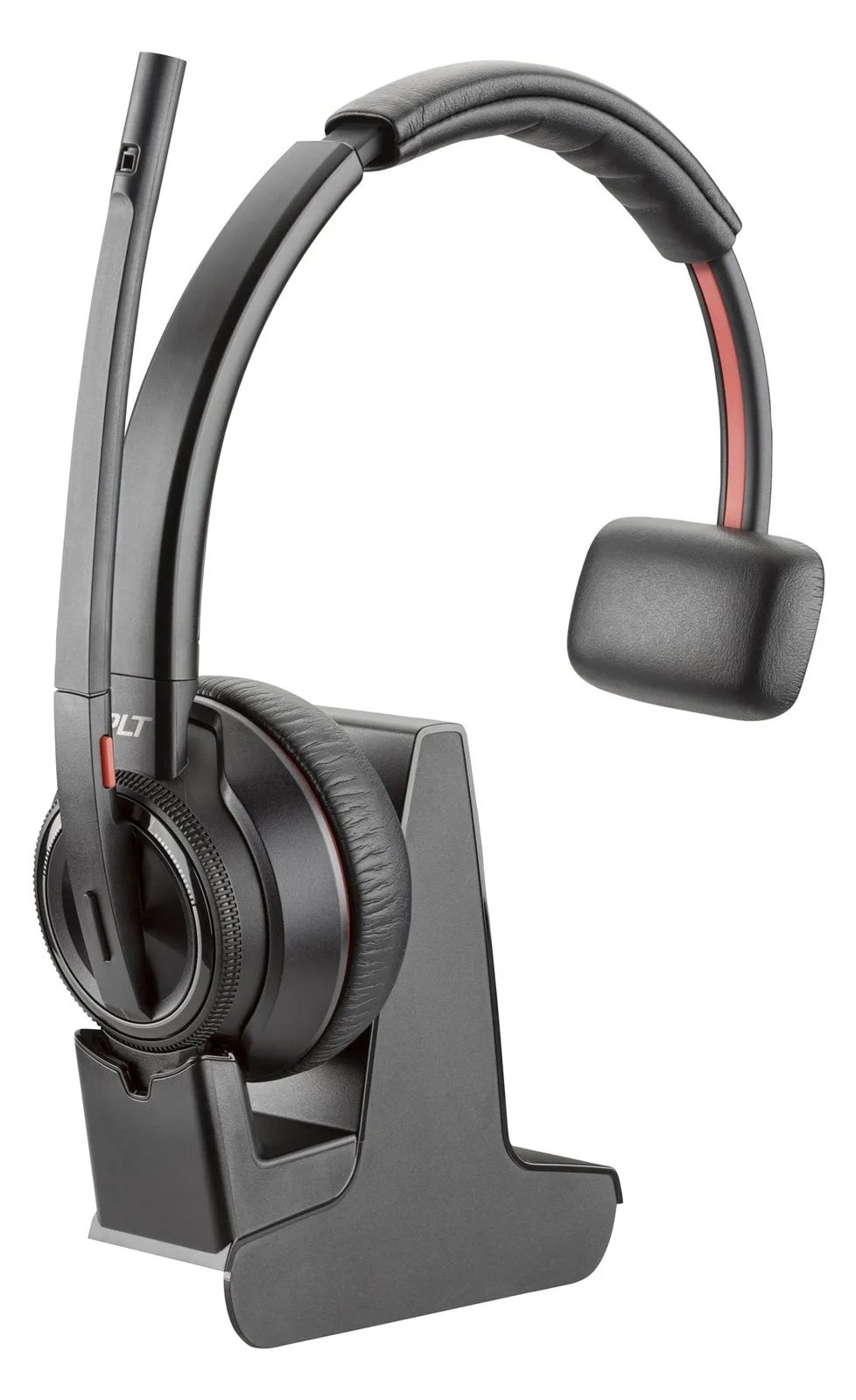 Poly HP Poly Savi 8210-M - Savi 8200 series - Headset On-Ear DECT / Bluetooth kabellos Schwarz, Ansicht 4