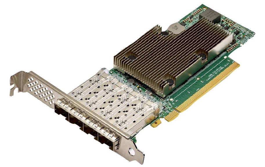 HPE Broadcom BCM57504 - Netzwerkadapter - PCIe 4.0 x16
