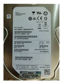 HPE Festplatte - 2 TB - Hot-Swap - 3.5 LFF (8.9 cm LFF)