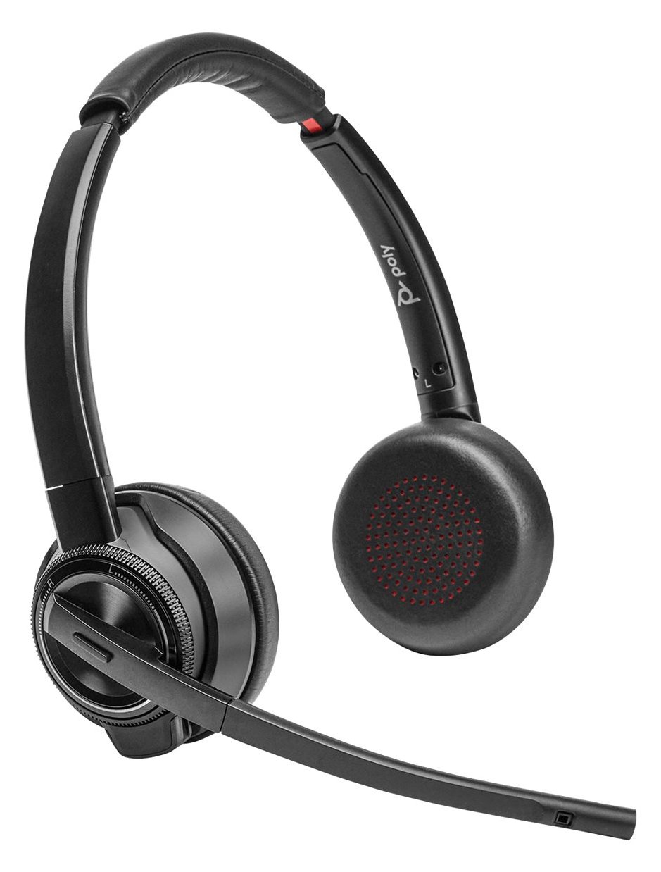 Poly HP Poly Savi 8420 Office - Savi 8400 series Headset On-Ear DECT / Bluetooth kabellos