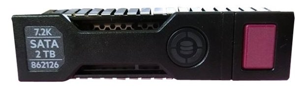 HPE Midline - Festplatte - 2 TB - Hot-Swap - 3.5 LFF (8.9 cm LFF)