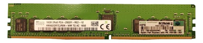 HPE P03050-091 - 16 GB - 1 x 16 GB - DDR4 - 2933 MHz - 288-pin DIMM