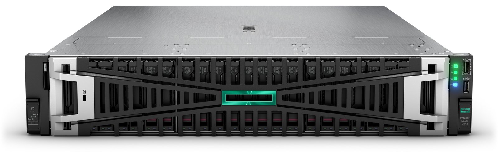 HPE ProLiant DL345 Gen11 - Server - Rack-Montage - 2U - 1-Weg - 1 x EPYC 9015 - RAM 64 GB - SATA/SAS - Hot-Swap 3.5