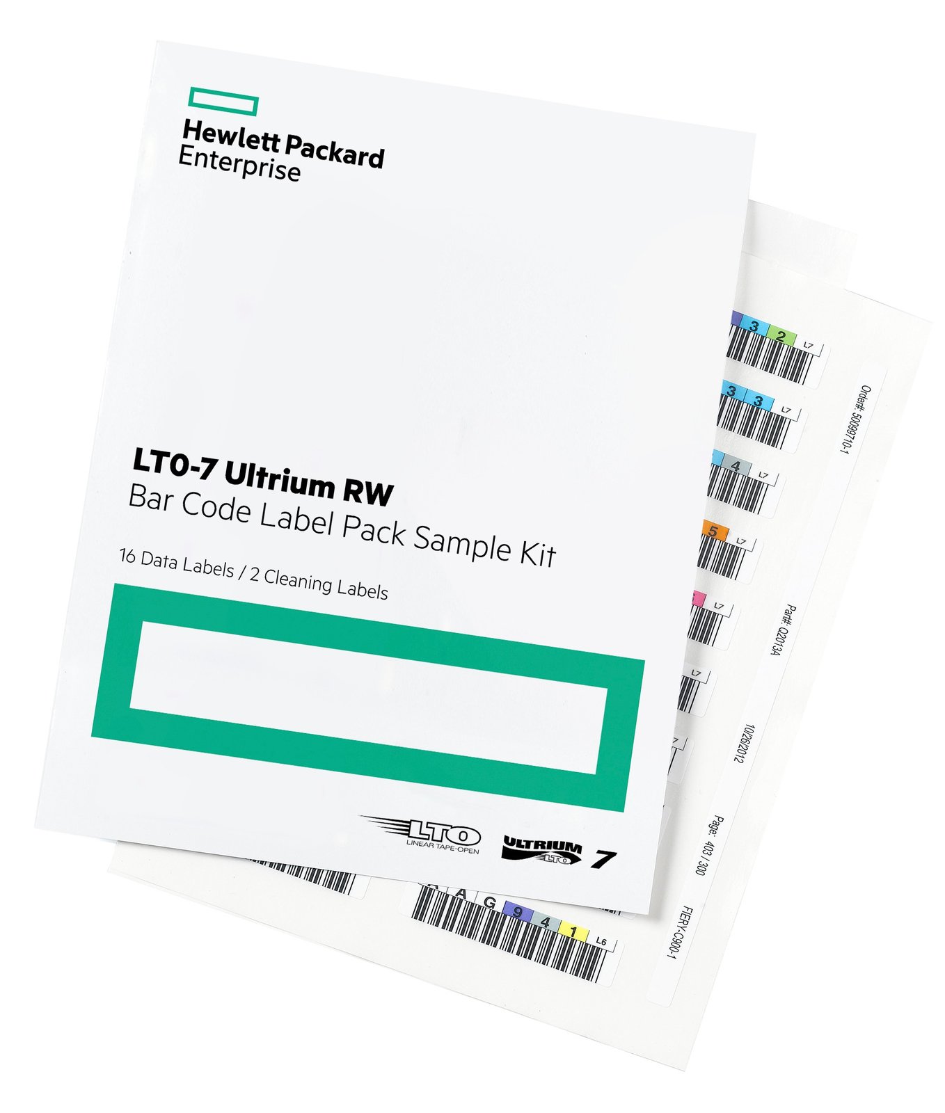 HPE RW Bar Code Label Pack - Strichcodeetiketten