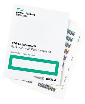 HPE Ultrium 6 RW Bar Code Label Pack - Strichcodeetiketten von LumaTech