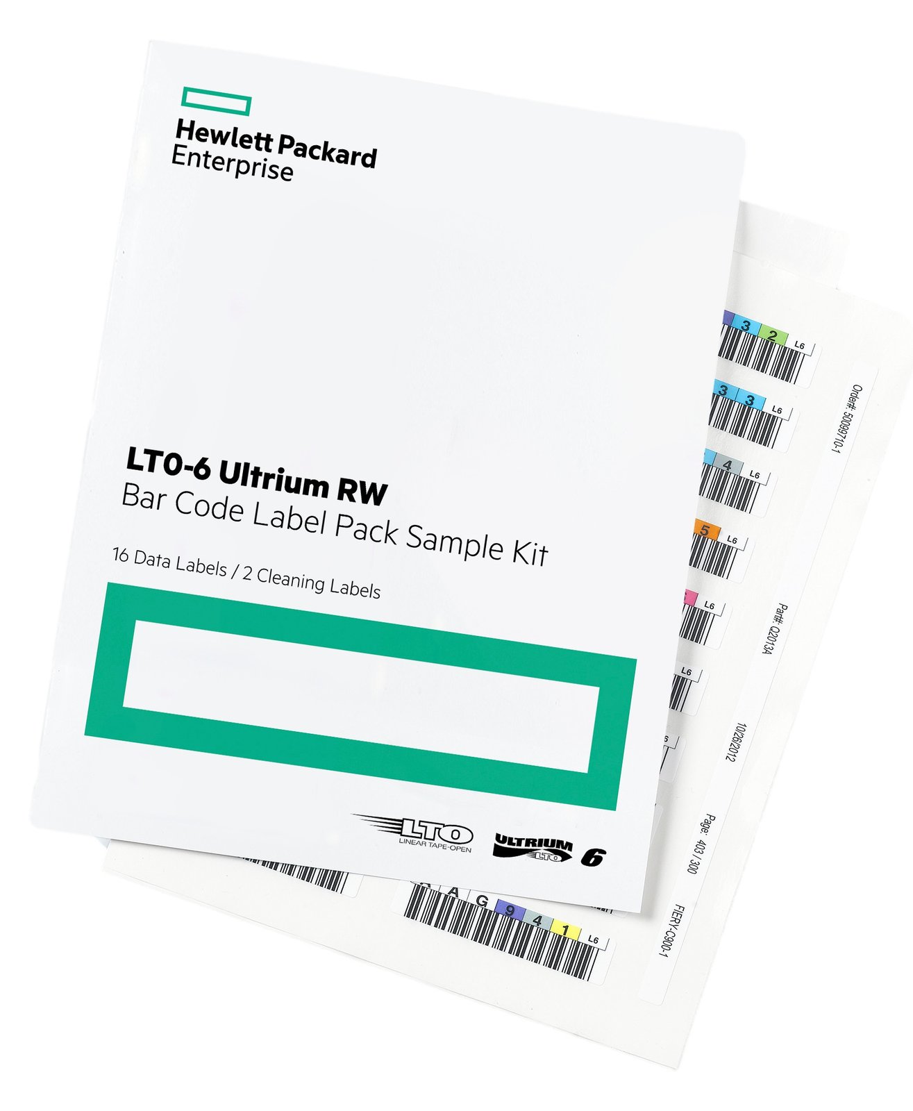 HPE Ultrium 6 RW Bar Code Label Pack - Strichcodeetiketten