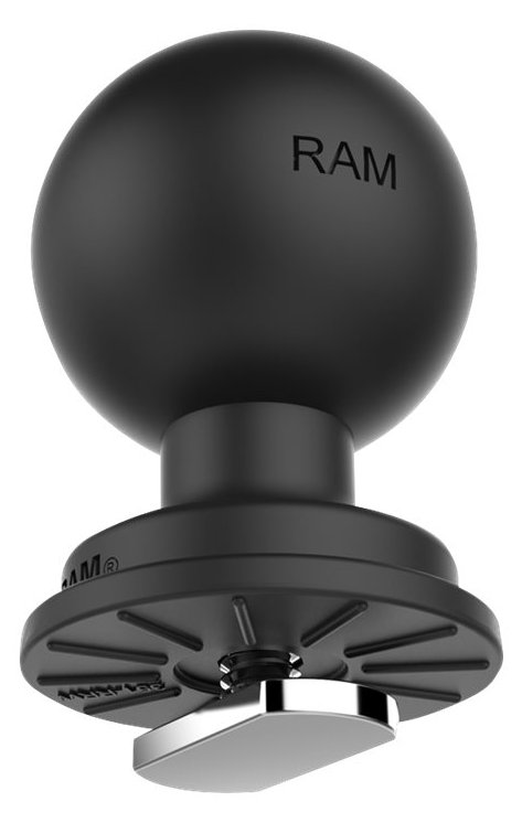 Ram Mounts RAM Track Ball with T-Bolt Attachment - Montagekomponente (Gummiball, T-bolt attachment)