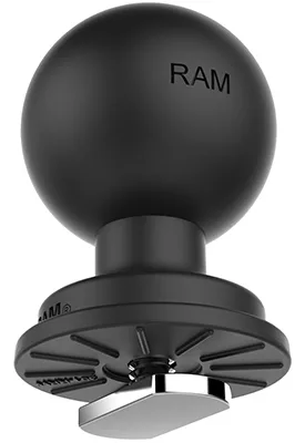 Ram Mounts RAM Track Ball with T-Bolt Attachment - Montagekomponente (Gummiball, T-bolt attachment), Ansicht 2