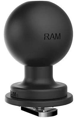 Ram Mounts RAM Track Ball with T-Bolt Attachment - Montagekomponente (Gummiball, T-bolt attachment), Ansicht 3