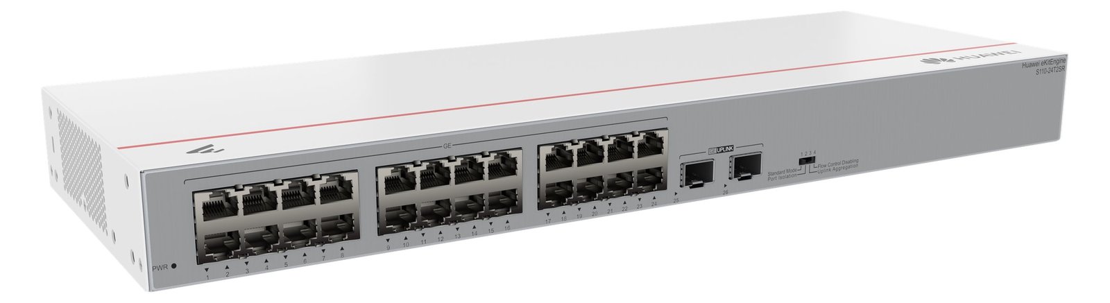 Huawei eKitEngine S110-24T2SR - Switch - 2 x Gigabit SFP + 24 x 10/100/1000