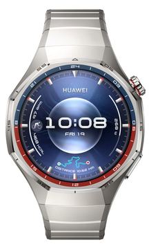 Huawei Watch GT 6 Pro - 46 mm - intelligente Uhr mit Riemen - Titan - Silber - Handgelenk: 140-210 mm - Anzeige 1.47 von LumaTech