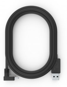 Huddly USB-Kabel - 24 pin USB-C (M) gewinkelt zu USB Typ A (M)