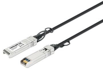 IC Intracom Intellinet - 10GBase Direktanschlusskabel - SFP+ (M) - 2 m schwarz, silber 10 Mbit/s von LumaTech