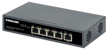 IC Intracom Intellinet - Switch - 4 x 10/100/1000 (PoE+) + 1 x 10/100/1000 (PoE Durchführung) von LumaTech