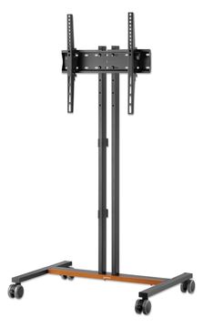 IC Intracom Manhattan - Wagen - platzsparend - für Flachbildschirm - compact, height-adjustable - Kunststoff, Stahl von LumaTech