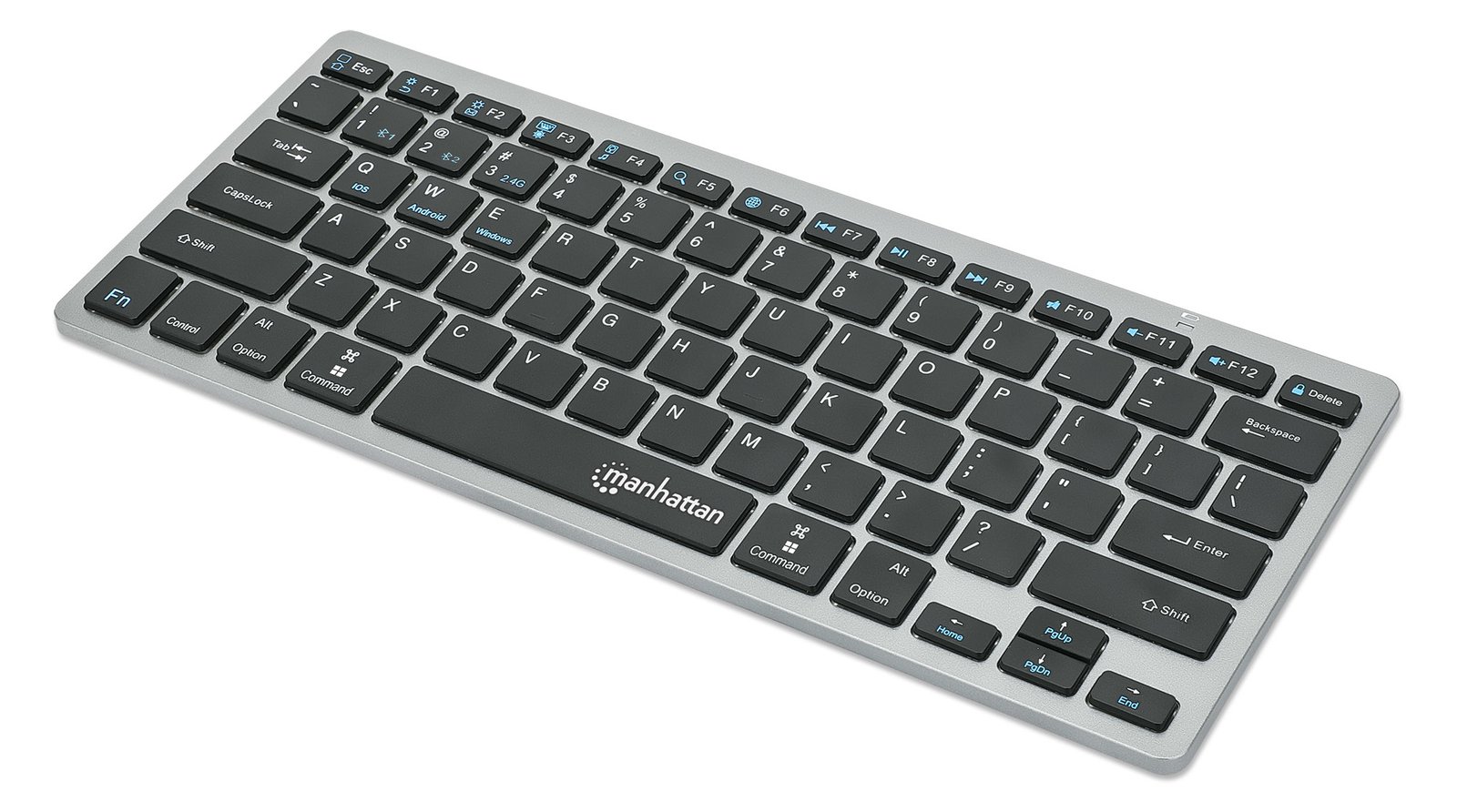 IC Intracom Manhattan Ultra Slim Dual-Mode - Tastatur - kabellos - TL: Deutsch, QWERTZ