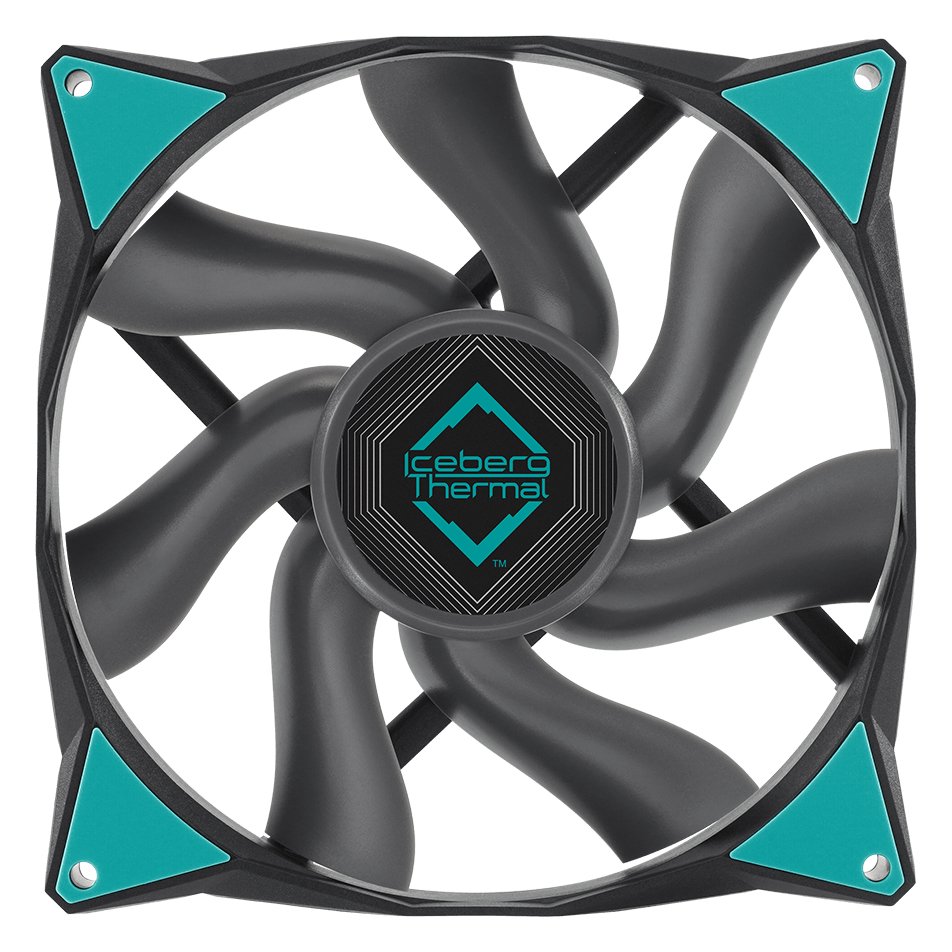 Iceberg Thermal IceGALE Xtra - Ventilator - 14 cm - 500 RPM - 2500 RPM - 47 dB - 169 cfm