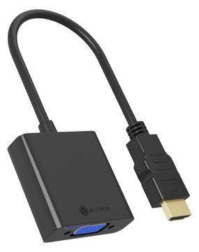 ICY BOX Adap HDMI A to VGA IB-AC502a - Adapter von LumaTech