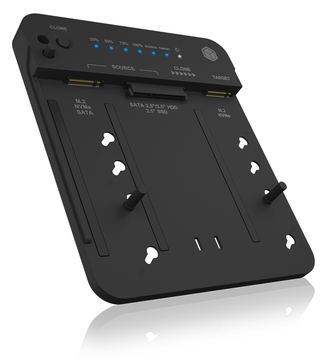 ICY BOX Docking- & Klonstation M.2 NVMe SSD zweifach retail von LumaTech