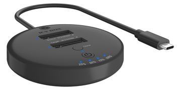 ICY BOX IB-1612MCL-CU31 - SSD-Dockingstation Schächte: 2 - M.2 - M.2 NVMe Card - USB-C 3.2 (Gen 2) von LumaTech