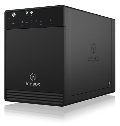 ICY BOX IB-3740-C31 - Festplatten-Array - 4 Schächte (SATA-600)