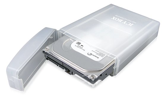 ICY BOX IB-AC602a - Festplattenlaufwerk-Schutzgehäuse