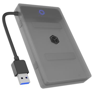 ICY BOX IB-AC603b-U3 - Speichergehäuse - plastic enclosure - 2.5 (6.4 cm) von LumaTech