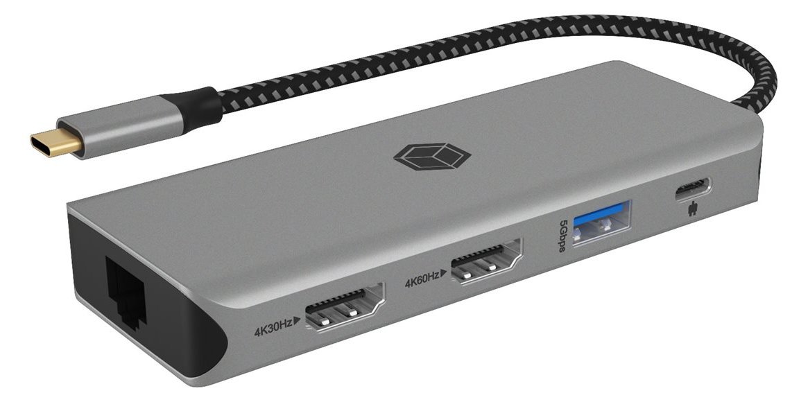 ICY BOX IB-DK4012-CPD 9-in-1 mobile Docking Station