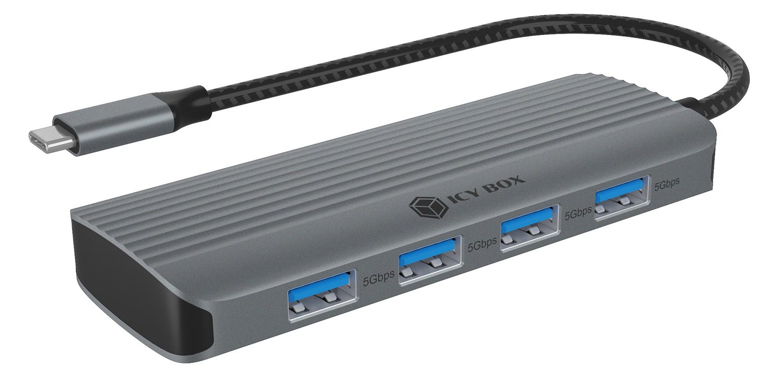 ICY BOX IB-DK4022a-CPD - Dockingstation - USB-C